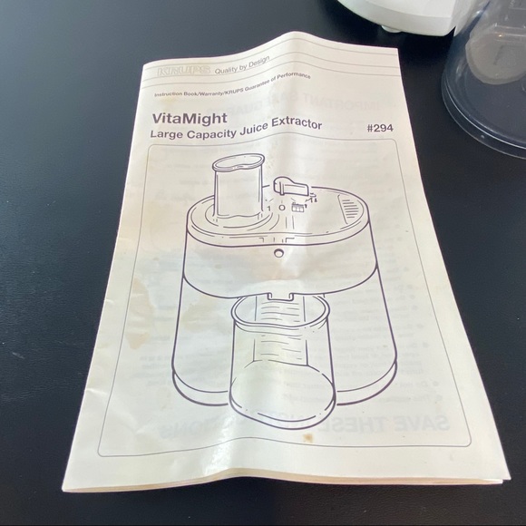krups Kitchen Krups Vitamight Juice Extractor Poshmark